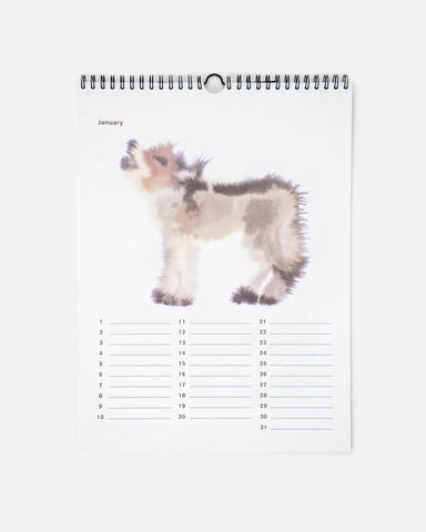 Rop van Mierlo: Wild Animals Calendar