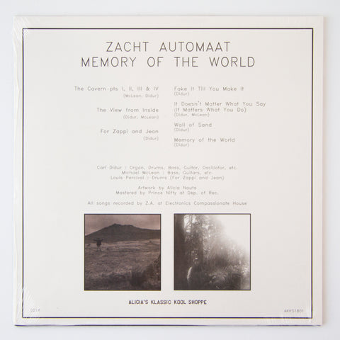 Zacht Automat: Memory of the World