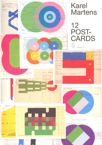 Karel Martens: 12 Postcards Set