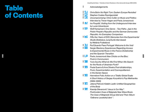 Unearthing the Music - Footnotes to Sonic Resistance in Non-democratic Europe (1950-2000)