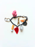 Mended Veil: New York Street Trash Charm Bracelet