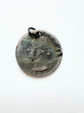Mended Veil: 1984 Quarter Necklace