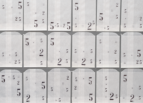 Kima 103: 5×5=25 (Custom washi Tape)