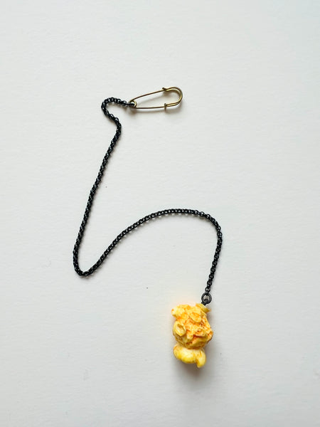 Mended Veil: Popcorn Pocket Pin (Buttered)