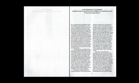 Biting the Hand: Traces of Resistance in the Art & Language diaspora