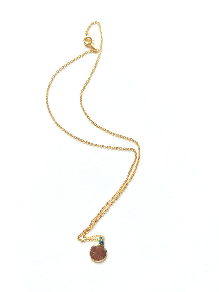 Mended Veil: World’s Smallest Penny Memorial Necklace
