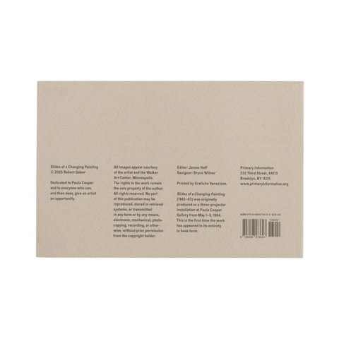 Robert Gober: Slides of a Changing Painting