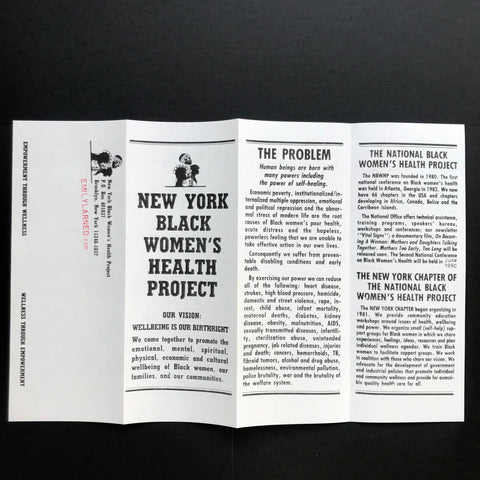 Efemmera Reissue #1: Wellbeing is Our Birthright