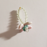 Pear Ware: Cotton Candy Clover Kissed by Honeydew Ring