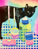 Tianying Yu: Cat and Cups