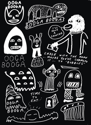 Steve Dore: Ooga Booga Black Sweatshirt