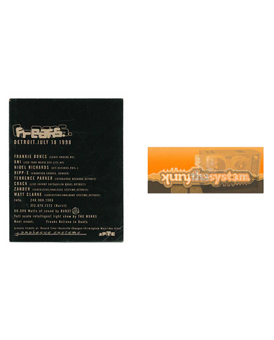 Detroit Rave Flyers