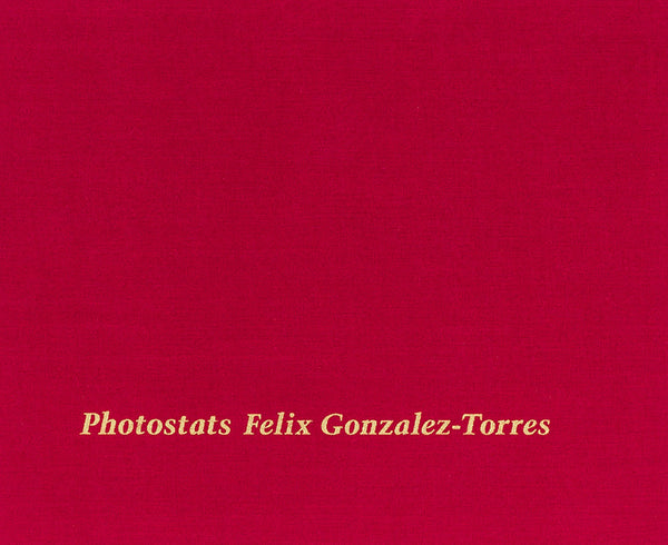 Felix Gonzalez Torres-Photostats