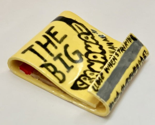 Seth Bogart: The Big Banana Ceramic Matchbook
