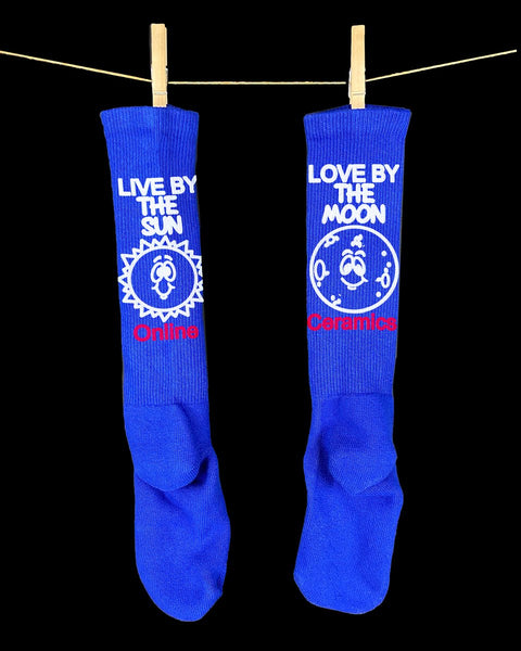 Online Ceramics: Live by the Sun, Love by the Moon Socks