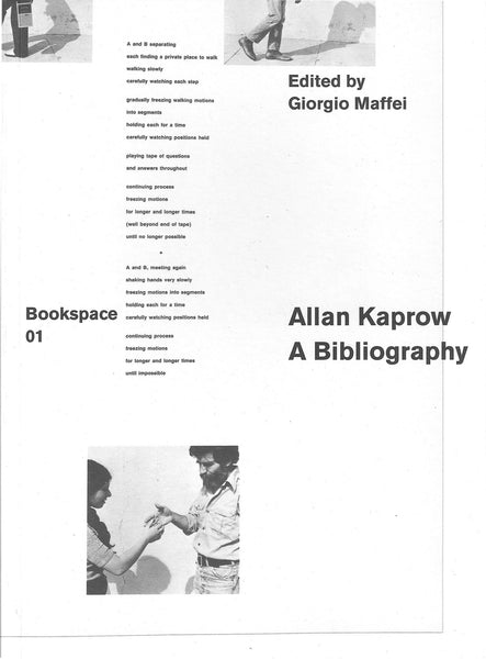 Giorgio Maffei (ed.): Allan Kaprow: A Bibliography
