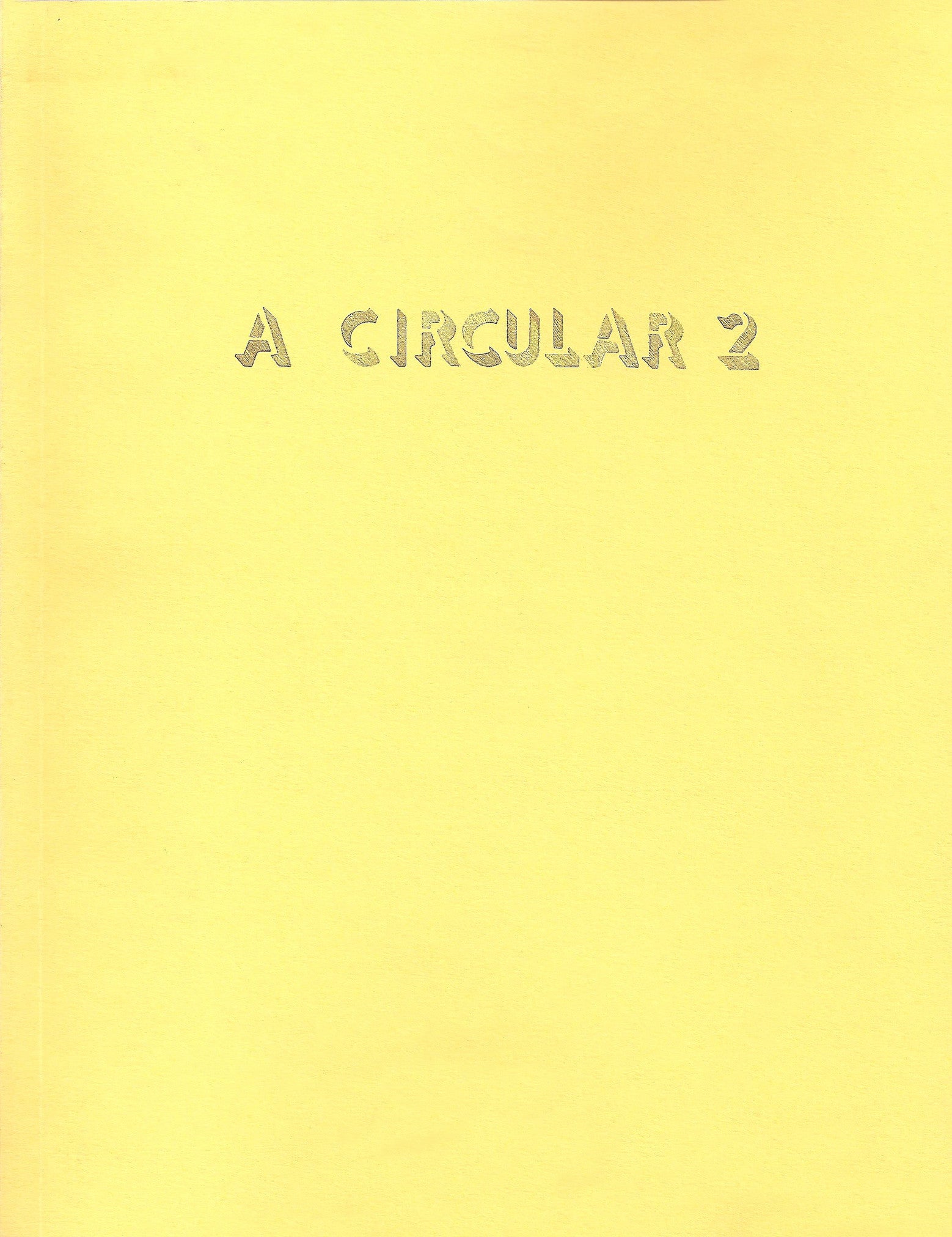 Ed. by Pedro Cid Proenca: A Circular 2