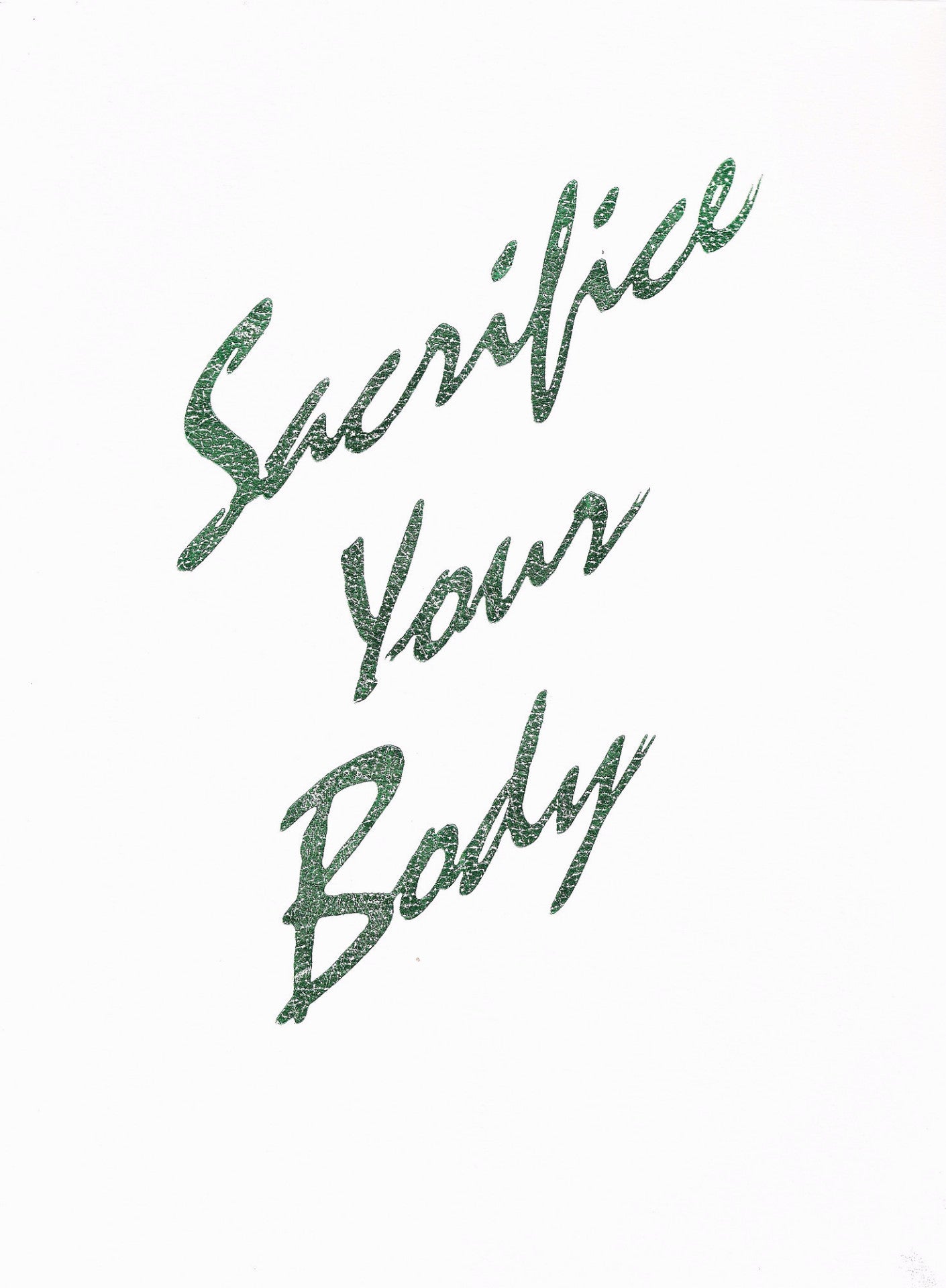 Roe Ethridge: Sacrifice Your Body