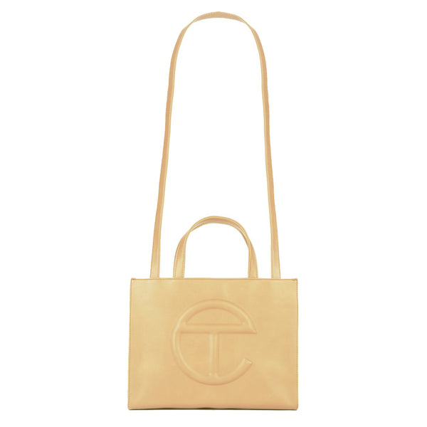 New Telfar Small Cream Shopping Bag