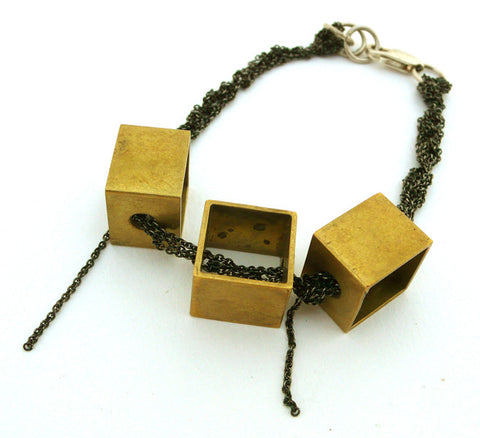Arielle de Pinto: Cube 3 Bracelet