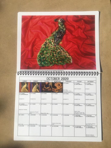Jenna Thornhill's 5781 Challah Calendar