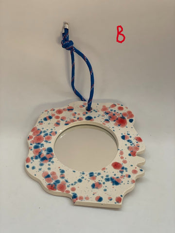 Mansi Shah: Ceramic Mirrors