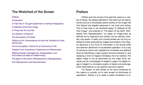 e-flux Journal: Hito Steyerl: The Wretched of the Screen