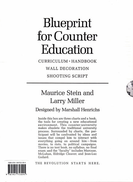 Maurice R. Stein & Larry Miller: Blueprint for Counter Education