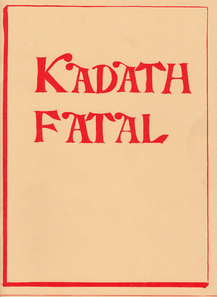 Henning Bohl: Kadath Fatal