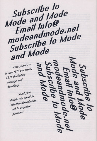 Mode and Mode 2: BLESS: a publication in a publication
