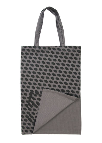 BLESS: X-Large Packaging System, Black Dots on Gray Stripes